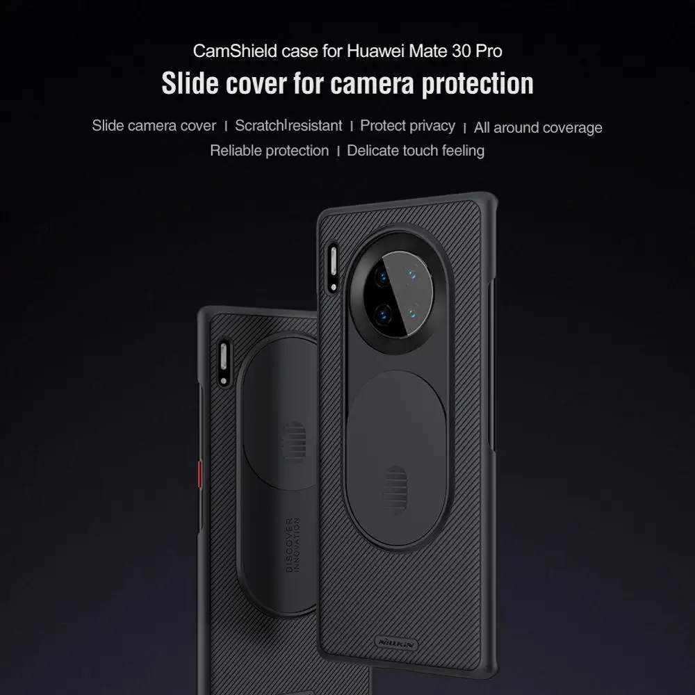 Nillkin Camshield Cases For Huawei Mate30 Mate 30 Pro Case Slide Back Cover for Camera Protection PC Hard All Around Coverage
Nillkin Camshield Cases For Huawei Mate30 Mate 30 Pro Case Slide Back Cover for Camera Protection PC Hard All Around Coverage