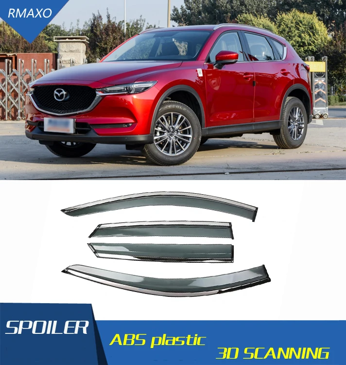 Для Mazda cx-5 2012-207 оконный козырек вентиляционные оттенки Защита от солнца дождя для