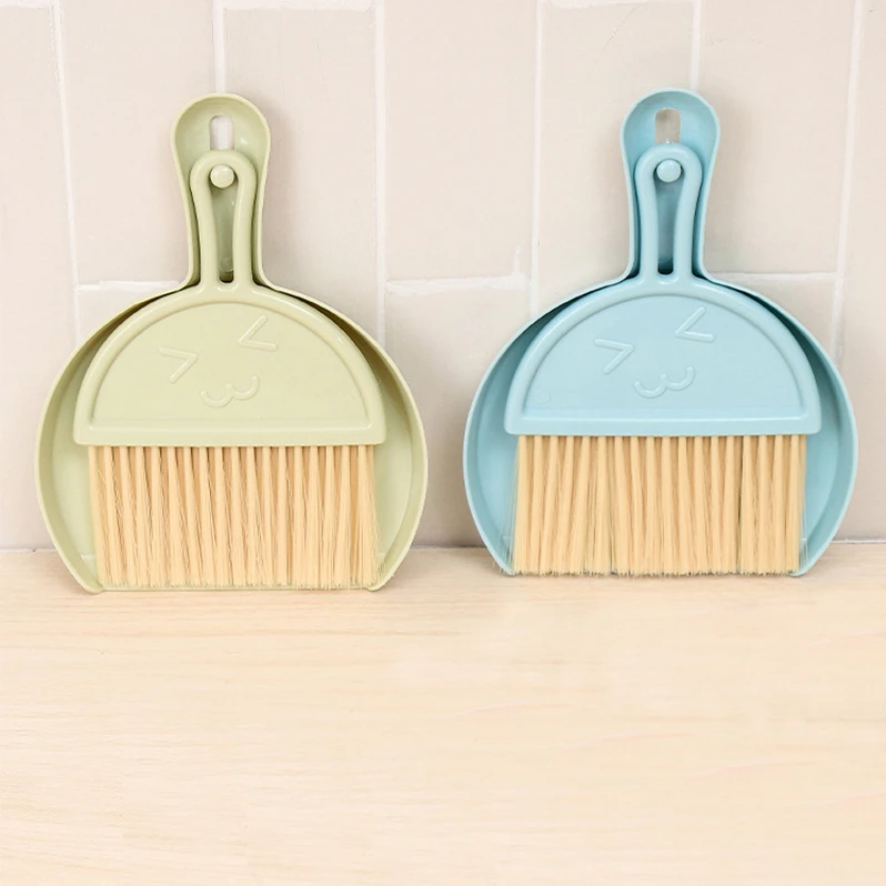 2/1 set Dusters Home Desktop Mini Broom Keyboard Cleaning Brush Small with Dustpan Set Computer Debris batch | Дом и сад