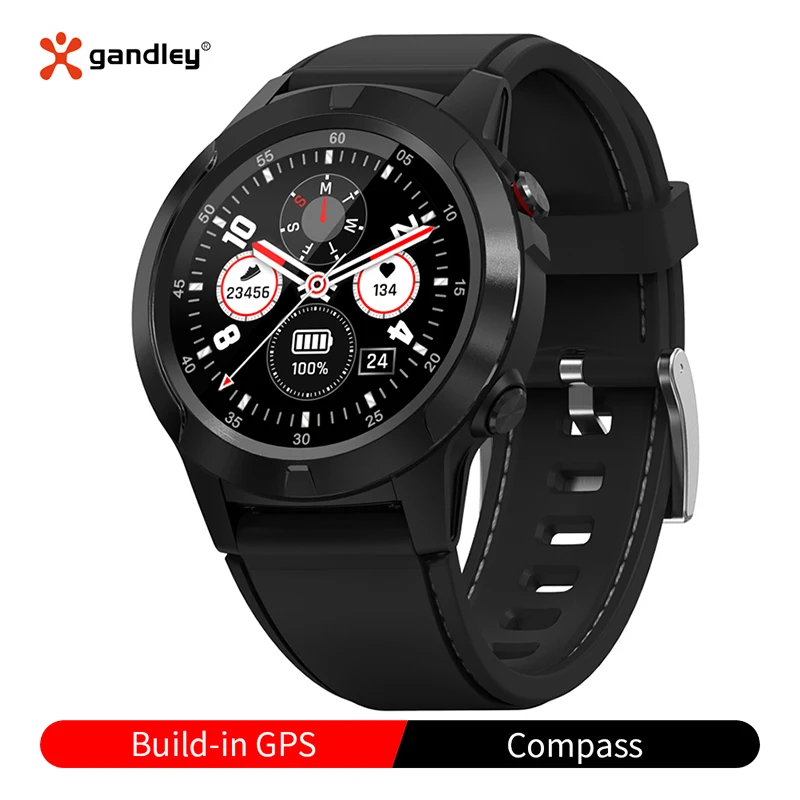 Gandley M4S SIM Card Smart Watch Sport Watch with GPS Compass Barometer IP67 Waterproof Bluetooth Call IOS Android Smartwatch
Gandley M4S SIM Card Smart Watch Sport Watch with GPS Compass Barometer IP67 Waterproof Bluetooth Call IOS Android Smartwatch