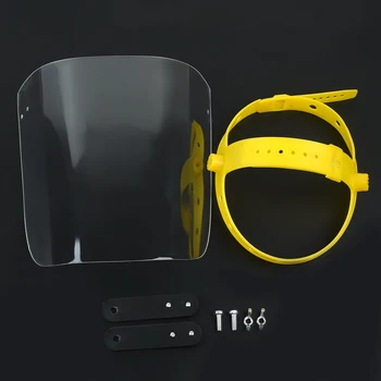 Adjustable Safety Face Protector Cover Head-Mounted Eye Shield Anti-Splash Face Coverall Protector Mask Cover Safety Face Cover
Adjustable Safety Face Protector Cover Head-Mounted Eye Shield Anti-Splash Face Coverall Protector Mask Cover Safety Face Cover