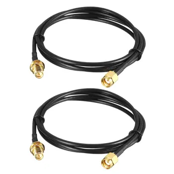 uxcell Antenna Extension Cable RP-SMA Male to RP-SMA Female Low Loss RG174 3 ft 2pcs
uxcell Antenna Extension Cable RP-SMA Male to RP-SMA Female Low Loss RG174 3 ft 2pcs