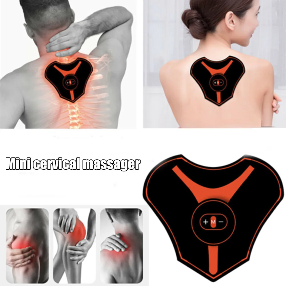 Newly Electric Neck Back Cervical Massager Muscle Stimulator Pain Relief Gift for Women Men BFE88 |