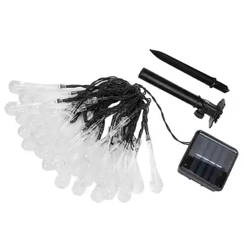 solar led light outdoor solar lights for garden decoration Drop‑Shaped 30 LED Solar String Light Waterproof Garden
solar led light outdoor solar lights for garden decoration Drop‑Shaped 30 LED Solar String Light Waterproof Garden