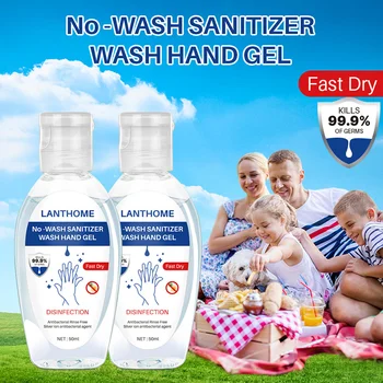 80ml Rinse Free Hand Portable Sanitizing Gel Non-Irritating Quick Drying Protection Cleaning Antiseptic Bacteriostasis
80ml Rinse Free Hand Portable Sanitizing Gel Non-Irritating Quick Drying Protection Cleaning Antiseptic Bacteriostasis