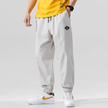 2020 Spring New Pants Men Elastic Waist Bind Feet Trousers Men Japanese Streetwear Plus Size M-5XL Casual Loose Men Pants
2020 Spring New Pants Men Elastic Waist Bind Feet Trousers Men Japanese Streetwear Plus Size M-5XL Casual Loose Men Pants
