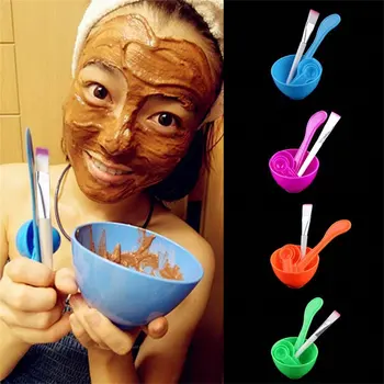 4 in 1 Facial Mask Mixing Bowl Brush Spoon Brush Stick Set DIY Plastic Soft Mixing Applying Facial Care Makeup Tool Kit Rose Red
4 in 1 Facial Mask Mixing Bowl Brush Spoon Brush Stick Set DIY Plastic Soft Mixing Applying Facial Care Makeup Tool Kit Rose Red