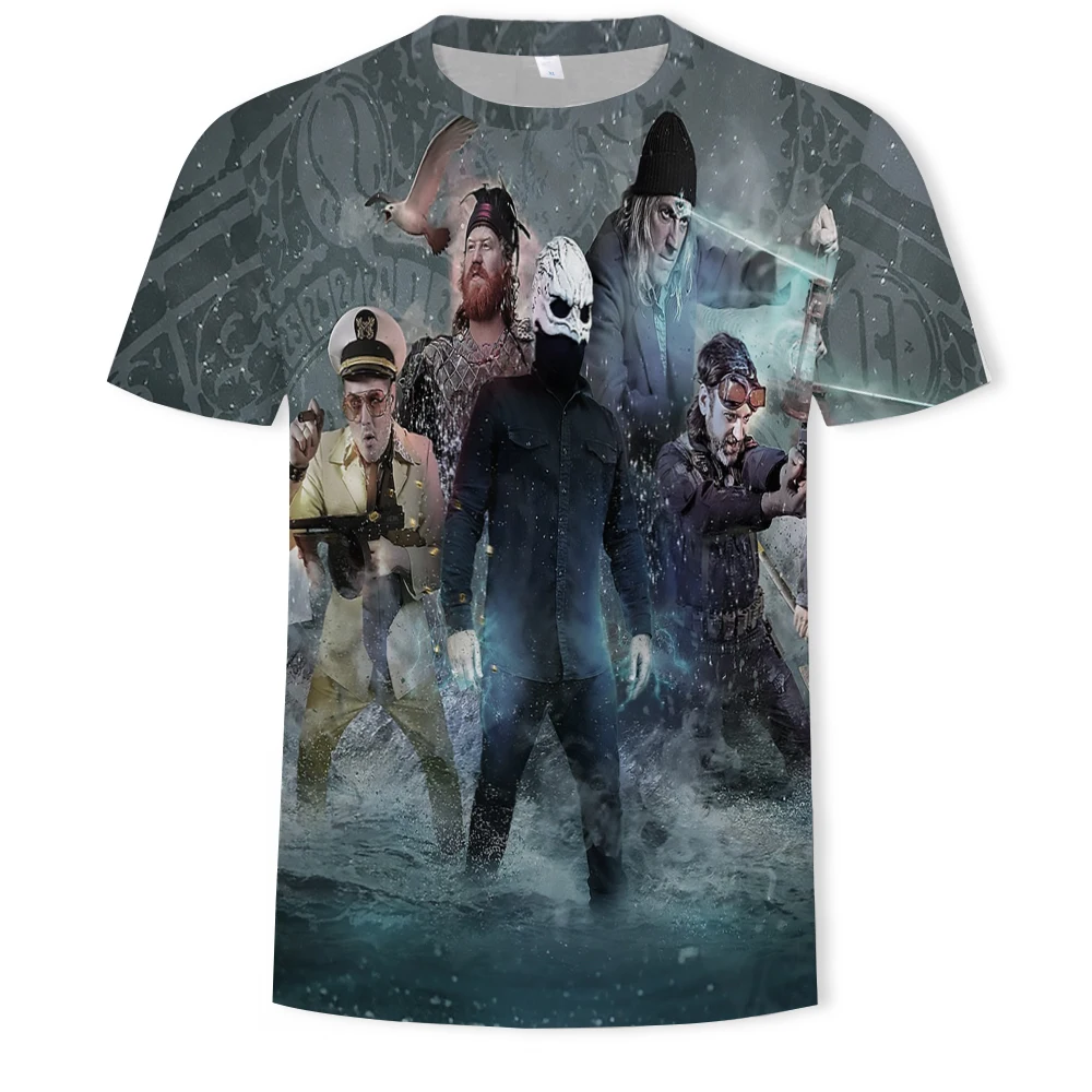 Summer 3D digital movie character printing casual breathable comfortable men's short-sleeved t-shirt
Summer 3D digital movie character printing casual breathable comfortable men's short-sleeved t-shirt