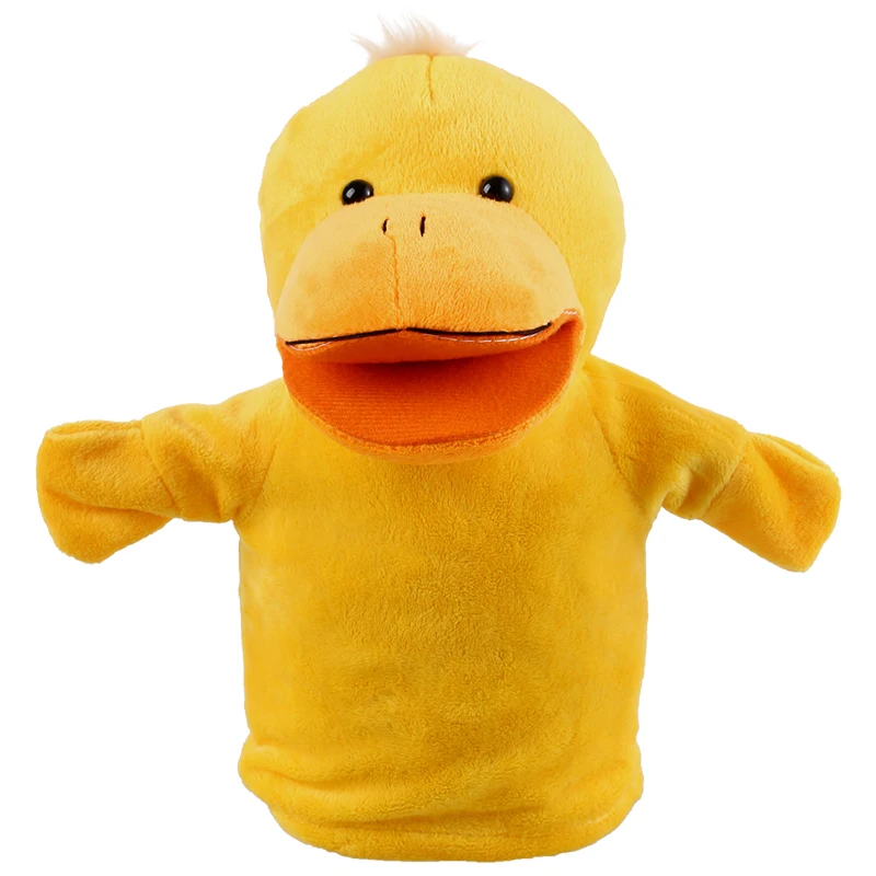 Cute Plush Velour Animals Hand Puppets Chic Designs Kid Child Learning Aid Toy (Duck)
Cute Plush Velour Animals Hand Puppets Chic Designs Kid Child Learning Aid Toy (Duck)