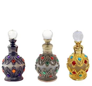 20Pcs 15ml Perfume Bottle Essential oil Essence Fragrances Scent Vials Frosted Glass Refillable Retro Alloy Craft Ornaments
20Pcs 15ml Perfume Bottle Essential oil Essence Fragrances Scent Vials Frosted Glass Refillable Retro Alloy Craft Ornaments