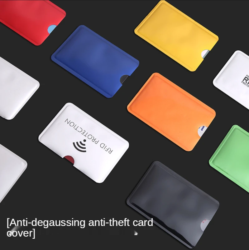 10PCS Anti Rfid Bank Card Holder Metal NFC Blocking Reader Lock ID Credit Card Bag Men Women Laser Aluminium Card Case Protect
10PCS Anti Rfid Bank Card Holder Metal NFC Blocking Reader Lock ID Credit Card Bag Men Women Laser Aluminium Card Case Protect
