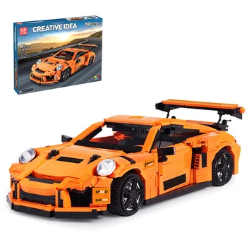 1075Pcs Static Version High Level 1:12 Sports Car DIY Building Block MOC Small Particle Toy For Children Educational Toys Gift
1075Pcs Static Version High Level 1:12 Sports Car DIY Building Block MOC Small Particle Toy For Children Educational Toys Gift