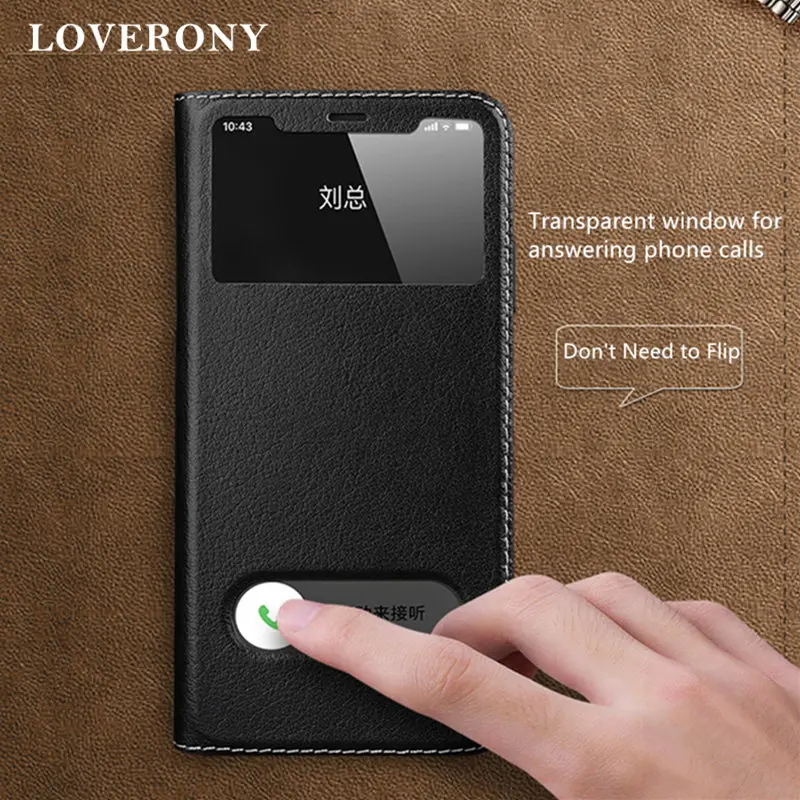 LOVERONY Flip phone Case For Apple iPhone X XR XSMAX Transparent Window Cover For iPhone 11 PRO MAX Business Real Leather Capa
LOVERONY Flip phone Case For Apple iPhone X XR XSMAX Transparent Window Cover For iPhone 11 PRO MAX Business Real Leather Capa