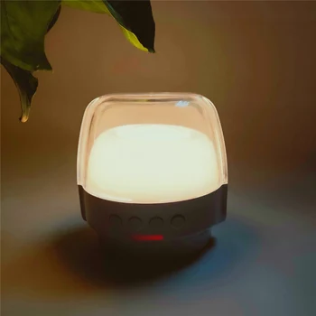 LED Night Light Rechargeable Bedside Lamp Timer Function For Kids 3 Color Settings With Remote Control 10*10cm
LED Night Light Rechargeable Bedside Lamp Timer Function For Kids 3 Color Settings With Remote Control 10*10cm
