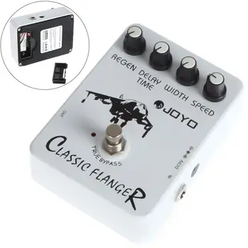 Joyo JF-07 Classic Flanger Guitar Pedal with Regen Knob & BBD Simulation Circuit
Joyo JF-07 Classic Flanger Guitar Pedal with Regen Knob & BBD Simulation Circuit