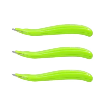 3pcs Needle Remover Labor Saving Plastic Light Green Handheld Staple Remover Nail Puller Needle Remover for Office
3pcs Needle Remover Labor Saving Plastic Light Green Handheld Staple Remover Nail Puller Needle Remover for Office