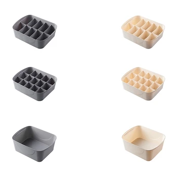 3Pcs/Set Houseware Underwear Organizer with Cover Home Storage Socks Bra Medicine Box for Clothes Drawer Dividers Closet
3Pcs/Set Houseware Underwear Organizer with Cover Home Storage Socks Bra Medicine Box for Clothes Drawer Dividers Closet