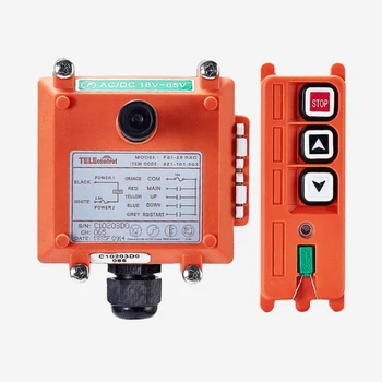 Telecrane F21-2S 2 Keys single step electronic hoist Industrial Remote Control Wireless Transmitter Push Button Switch
Telecrane F21-2S 2 Keys single step electronic hoist Industrial Remote Control Wireless Transmitter Push Button Switch