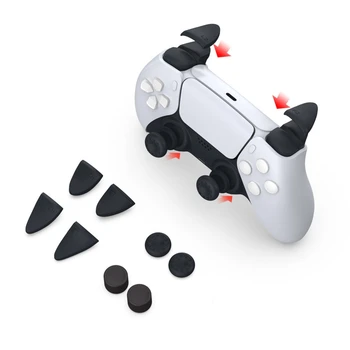 SUNNYLIFE 8in1 Thumb Grip Cap for PS5 Non-slip Cap L2R2 Joystick Button Protective Caps Case Gamepad Cover for PlayStation 5
SUNNYLIFE 8in1 Thumb Grip Cap for PS5 Non-slip Cap L2R2 Joystick Button Protective Caps Case Gamepad Cover for PlayStation 5