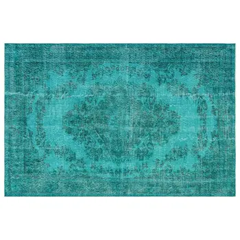 Handmade Turquoise Vintage Overdyed Turkish Area Rug 181x268 Cm-5'11''X8'10''
Handmade Turquoise Vintage Overdyed Turkish Area Rug 181x268 Cm-5'11''X8'10''