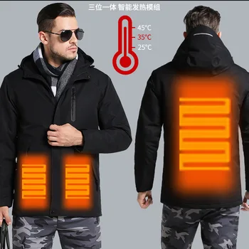 Winter Outdoor Waterproof Jacket Men and Women New Style USB Smart Two-Piece Set High School
Winter Outdoor Waterproof Jacket Men and Women New Style USB Smart Two-Piece Set High School