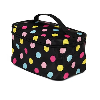 Makeup Bags Dot Pattern Cosmetic Bag Pouchs Women's Portable Beauty Storage Case Bag ravel Ladies Pouch Women Cosmetic Bag 
Makeup Bags Dot Pattern Cosmetic Bag Pouchs Women's Portable Beauty Storage Case Bag ravel Ladies Pouch Women Cosmetic Bag