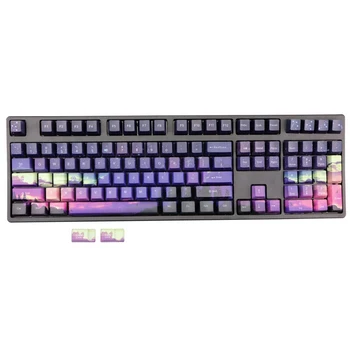 Mechanical Keyboard Keycap Dawn Light PBT Keycap with Supplementary Keys for FILCO Ikbc Keycaps 110 Key
Mechanical Keyboard Keycap Dawn Light PBT Keycap with Supplementary Keys for FILCO Ikbc Keycaps 110 Key