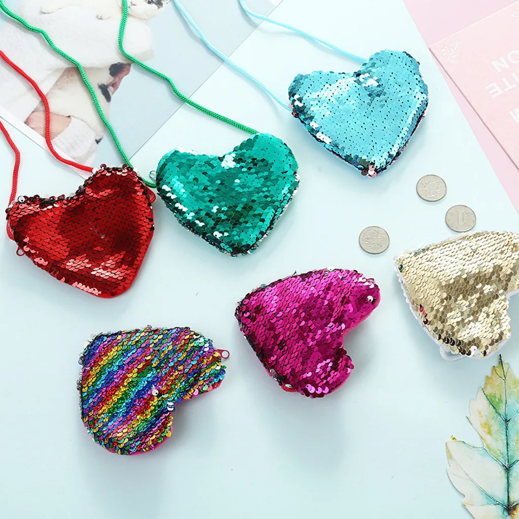 Women Kids Girl Heart Sequins Coin Purse and Wallet Fashion Ladies Bags Sling Card Holder Panelled Change Purse Pouch Gifts 8/7
Women Kids Girl Heart Sequins Coin Purse and Wallet Fashion Ladies Bags Sling Card Holder Panelled Change Purse Pouch Gifts 8/7