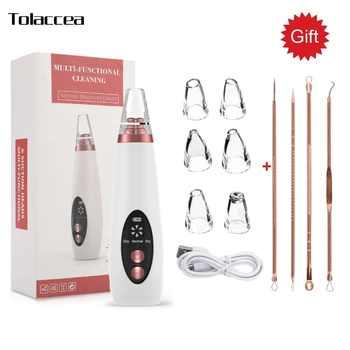 Blackhead Remover Face Acne Needle Pore Vacuum Suction Skin Care Tools Facial Deep Cleansing Machine Pimple Removal Extractor