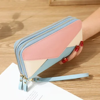 Flower wristband ladies long clutch bag large-capacity wallet female coin purse ladies coin purse mobile pocket card case Catlas
Flower wristband ladies long clutch bag large-capacity wallet female coin purse ladies coin purse mobile pocket card case Catlas