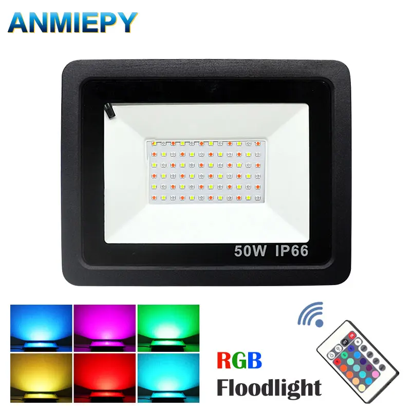 30W 50W 100W RGB LED Flood Light 16 Colors Waterproof LED Floodlight Outdoor Spotlight Flashlight with Remote Party Neon Light
30W 50W 100W RGB LED Flood Light 16 Colors Waterproof LED Floodlight Outdoor Spotlight Flashlight with Remote Party Neon Light