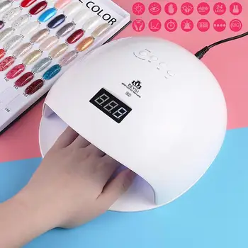 UV LED Nail Lamp 60W Nail Dryer with 24 LEDs Sensor/Timer Setting LCD Display Nail Curing Lamp for All Manicure Gel Nail Polish
UV LED Nail Lamp 60W Nail Dryer with 24 LEDs Sensor/Timer Setting LCD Display Nail Curing Lamp for All Manicure Gel Nail Polish