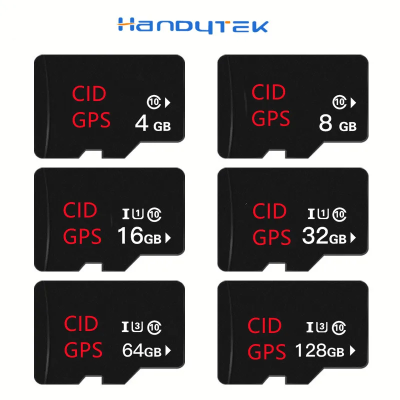 

10Pcs change CID 2GB 4GB 8GB Mini TF card Memory Card 16GB 32GB TransFlash navigation high speed Customized for micro sd Car GPS