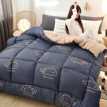 New Fashion Thickening Winter Comforters 180x220cm Winter Quilt Cartoon Printting Warm Thickened Washed Blanket CF
New Fashion Thickening Winter Comforters 180x220cm Winter Quilt Cartoon Printting Warm Thickened Washed Blanket CF