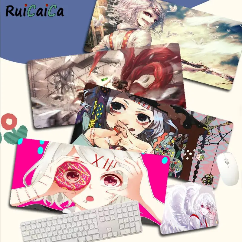 Tokyo Ghoul Juuzou Suzuya High Quality Beautiful Anime Mouse Pad Mat Size For CSGO Game Player Desktop PC Computer Laptop | Компьютеры и