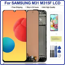 Ensemble écran tactile LCD AMOLED, pour Samsung Galaxy M31=
