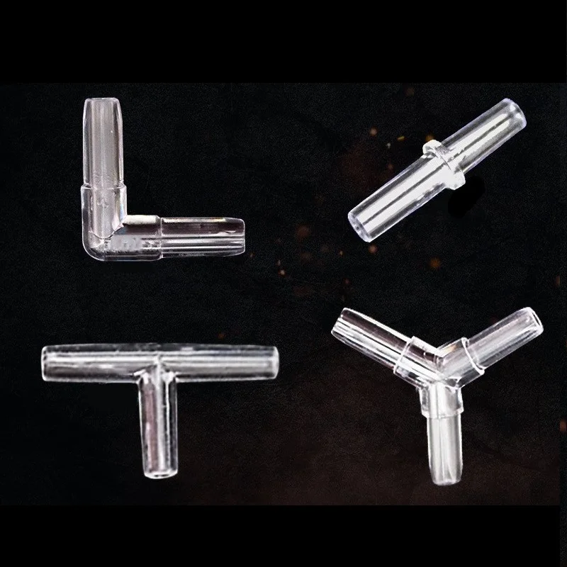 10PCS 4mm Aquarium Airline Tubing Connectors Plastic Inline Valve Hoses Joints Tee/Cross/Elbow/Y Shaped Air Pump Accessories
10PCS 4mm Aquarium Airline Tubing Connectors Plastic Inline Valve Hoses Joints Tee/Cross/Elbow/Y Shaped Air Pump Accessories