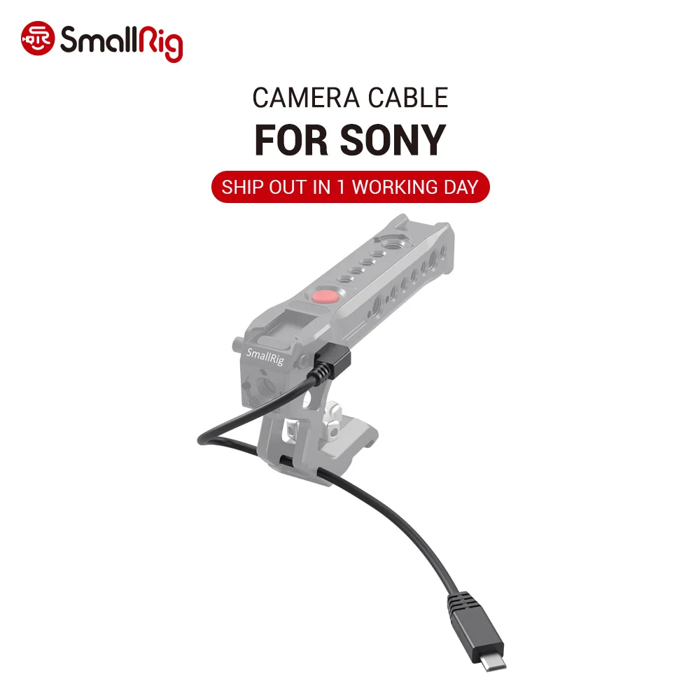 SmallRig A7III A7RIII Camera Cable for Sony Multi-Camera Control Cable ( Multi to Type C ) for SmallRig Control Handle 2971
SmallRig A7III A7RIII Camera Cable for Sony Multi-Camera Control Cable ( Multi to Type C ) for SmallRig Control Handle 2971