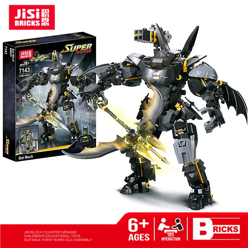 Decool 7143 Batman Movie Batman Armor Foundation Base Bricks Figure Model Set Building Block Toys Gift For Children Batman 70901
Decool 7143 Batman Movie Batman Armor Foundation Base Bricks Figure Model Set Building Block Toys Gift For Children Batman 70901
