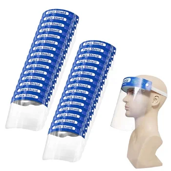 5/10/30pcs Splash-Proof Protective Face Shield Reusable Full Face Protective Mask Saliva Protection Clear Visor Respirator NEW
5/10/30pcs Splash-Proof Protective Face Shield Reusable Full Face Protective Mask Saliva Protection Clear Visor Respirator NEW