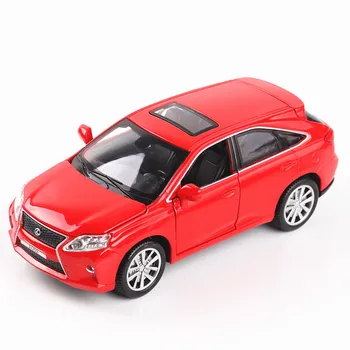 Diecast 1:32 Scale Cars Zinc alloy Model LEXUS Rx450 King of Sound Light Car pull back kids toys boys truck toy plane model ZW 
Diecast 1:32 Scale Cars Zinc alloy Model LEXUS Rx450 King of Sound Light Car pull back kids toys boys truck toy plane model ZW