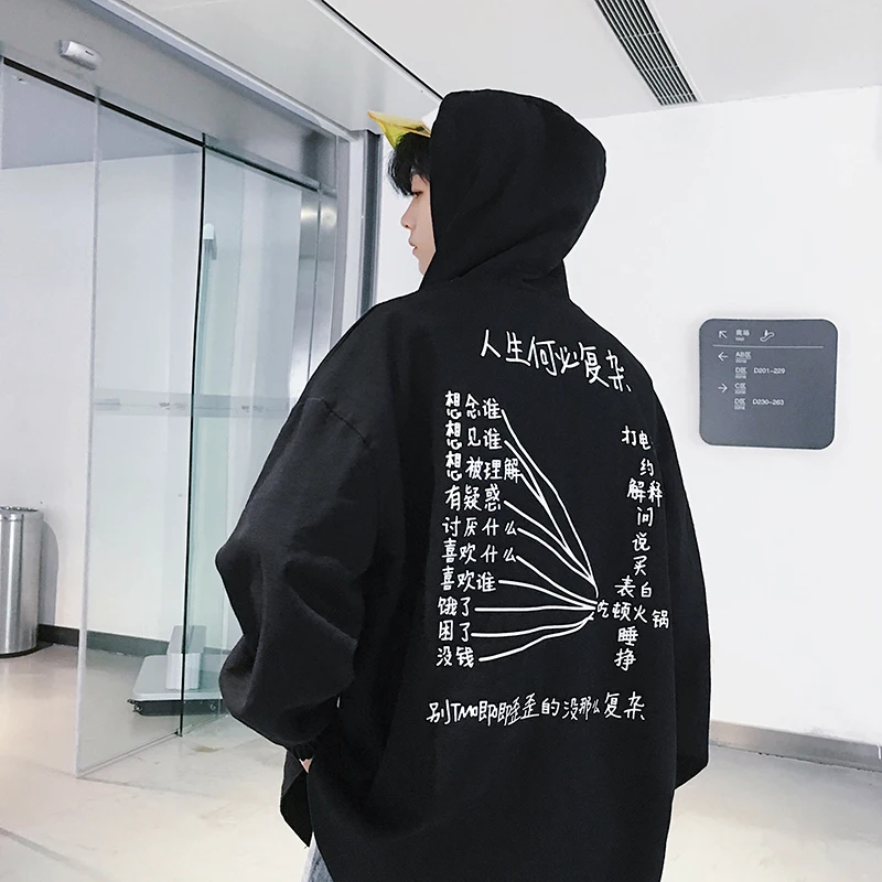 2019 Autumn New Literary Youth Japanese Large Size Hooded Denim Loose Men's Sports Wind Student Wear Casual Jacket
2019 Autumn New Literary Youth Japanese Large Size Hooded Denim Loose Men's Sports Wind Student Wear Casual Jacket