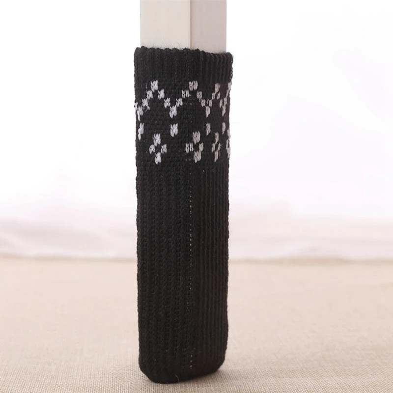 4pcs / Pack Home Decoration Elastic Double Knit Thick Table And Chair Foot Cover Anti-slip Table Leg Wrapping Supplies
4pcs / Pack Home Decoration Elastic Double Knit Thick Table And Chair Foot Cover Anti-slip Table Leg Wrapping Supplies
