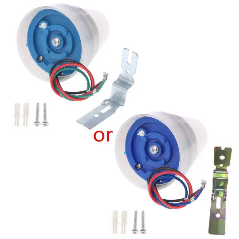 AC 110-240V 10A Outdoor IP44 Photoelectric Automatic Light Control Sensor Switch R9JF
AC 110-240V 10A Outdoor IP44 Photoelectric Automatic Light Control Sensor Switch R9JF