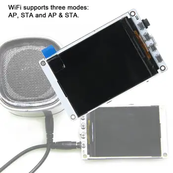 TTGO Tm Music Albums 2.4 Inch TFT PCM5102A Card ESP32 WiFi + Module Development Board New
TTGO Tm Music Albums 2.4 Inch TFT PCM5102A Card ESP32 WiFi + Module Development Board New