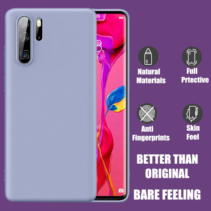 Жидкий силиконовый чехол для телефона Huawei P30 P20 Lite Mate 20 30 Pro on Honor 9 8X 9X 10 10i Y9 Prime P Smart Z