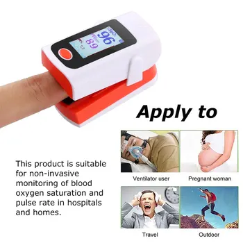 TFT Fingertip Pulse Oximeter Heart Rate SPO2 PR Blood Oxygen Sleep Monitor Without Battery Detector Health Tool
TFT Fingertip Pulse Oximeter Heart Rate SPO2 PR Blood Oxygen Sleep Monitor Without Battery Detector Health Tool