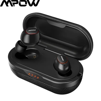 Mpow T5/M5 TWS Earphones Bluetooth 5.0 Wireless Earbuds Aptx IPX7 Waterproof Headset Sport Earphones With Noise Canceling Mic
Mpow T5/M5 TWS Earphones Bluetooth 5.0 Wireless Earbuds Aptx IPX7 Waterproof Headset Sport Earphones With Noise Canceling Mic
