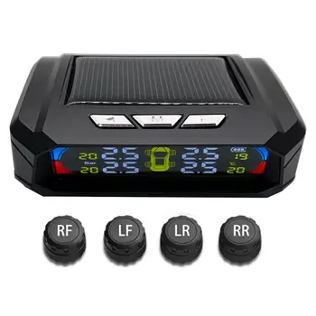 Car TPMS Tire Pressure Monitoring System AN-06A Solar LCD Display with 4 Sensors Stable Signal Large Volume Alarm Sound Alert
Car TPMS Tire Pressure Monitoring System AN-06A Solar LCD Display with 4 Sensors Stable Signal Large Volume Alarm Sound Alert