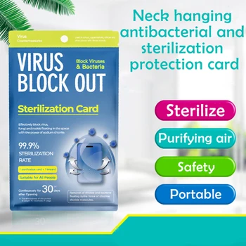 Air Disinfection Card Portable Air Purifier Lanyard Protection Card For Home School Company
Air Disinfection Card Portable Air Purifier Lanyard Protection Card For Home School Company